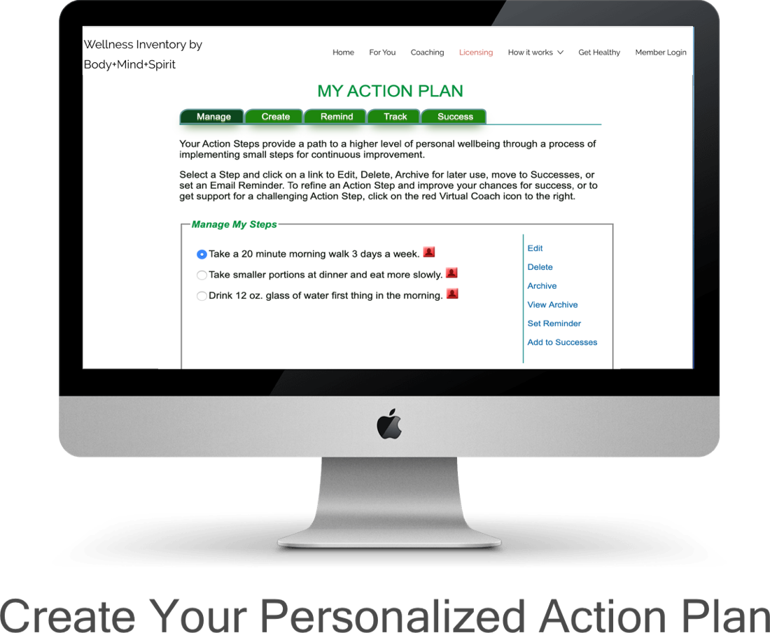 Wellness Inventory - Monthly Subscription